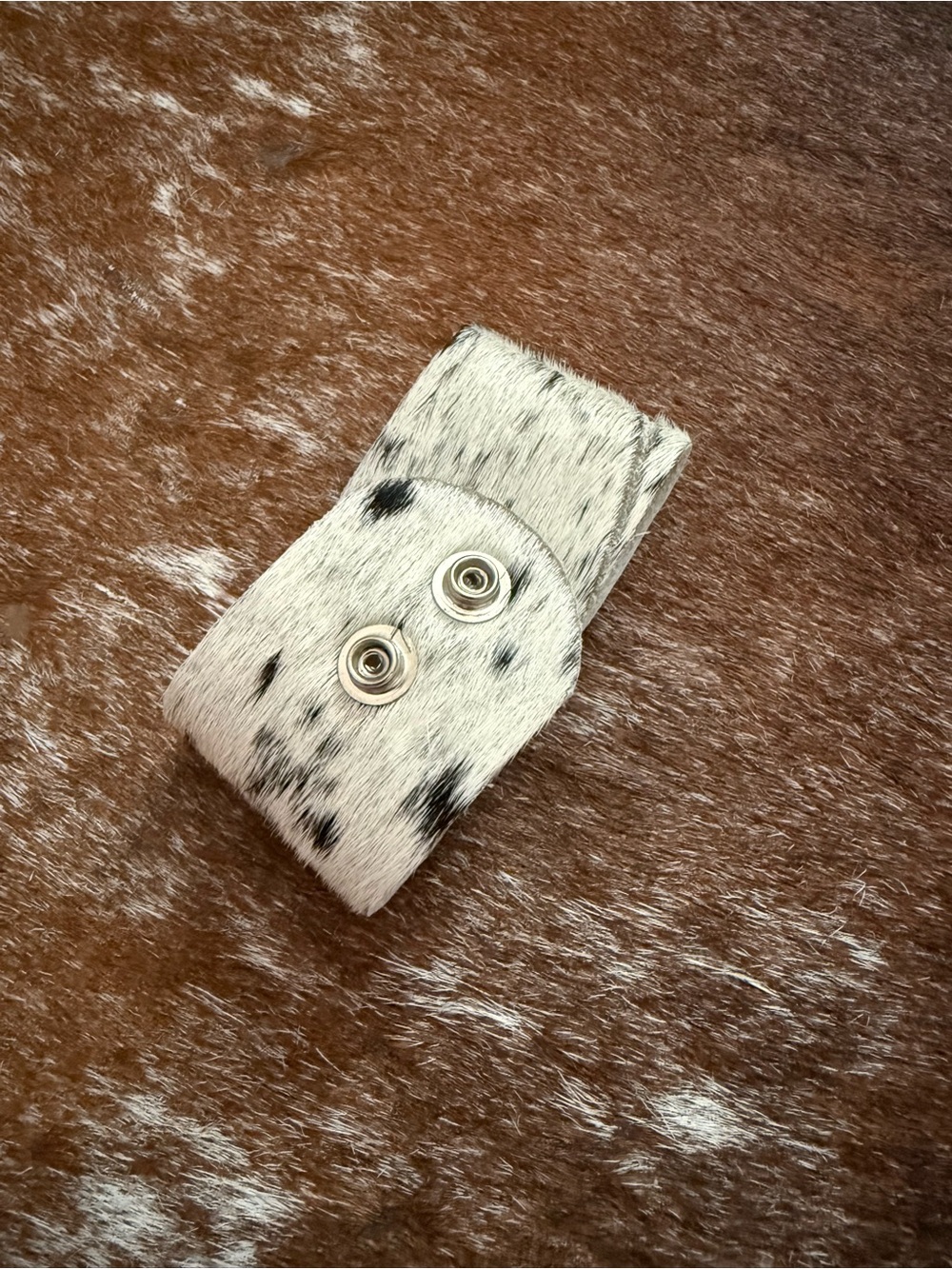 Cowhide Bracelet- handmade